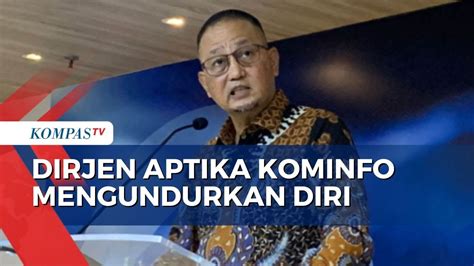 Begini Kata Dirjen Aptika Kominfo Semuel Abrijani Saat Mengundurkan