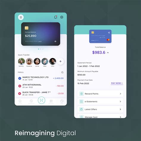 Mobile Banking Experiences App Ui Ux Design Behance