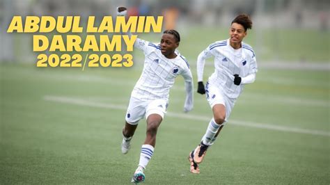 Abdul Lamin Daramy U15 Ligaen 2022 2023 YouTube