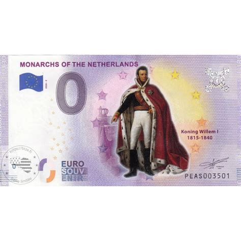 NL Monarchs Of The Netherlands Koning Willem I PEINT 2020 BTZE