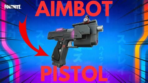 Fortnite S Aimbot Pistol Is Overpowered Youtube