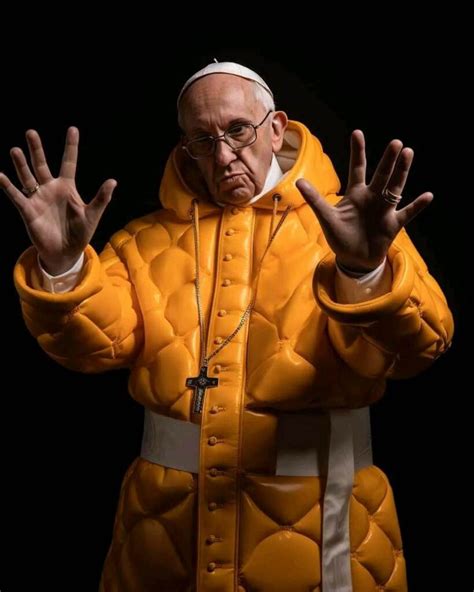 Deepfakes Imagem De Papa Francisco Casaco Fashion Foi Feita Por Ia