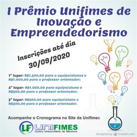 Confira o resultado do Prêmio Unifimes de Inovação e Empreendedorismo