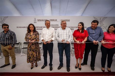 Rub N Rocha Inaugura Colector Ni Os H Roes De Los Mochis Sinaloa