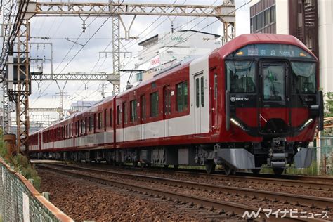 近鉄の新型車両8A系デビュー 8両編成で奈良線に 京都線でも運行 マイナビニュース