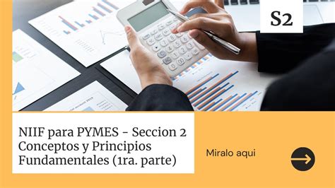 Niif Para Pymes Seccion 2 Conceptos Y Principios Generales 1era