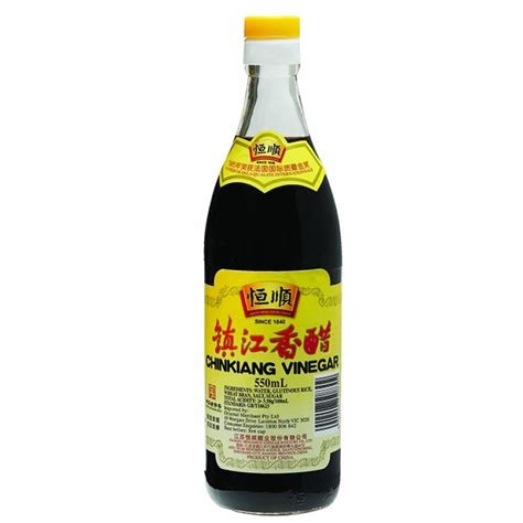 Heng Shun Zhenjiang Vinegar 550ml Wanahong