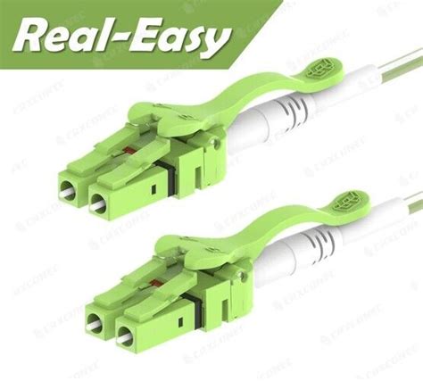 Rel Easy Om5 Lc Lc Multimode Fiber Cord Lszh 10m High Performance Fiber And Copper Cabling For