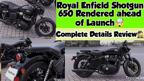 Royal Enfield Shotgun 650 Rendered Ahead Of Launch Complete Details