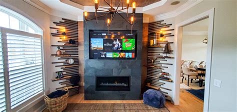 Slate Fireplace — MarkNoble Designs