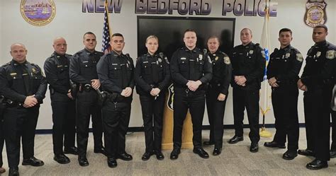 UPDATED New Bedford Police Department Welcomes Seven New Officers To