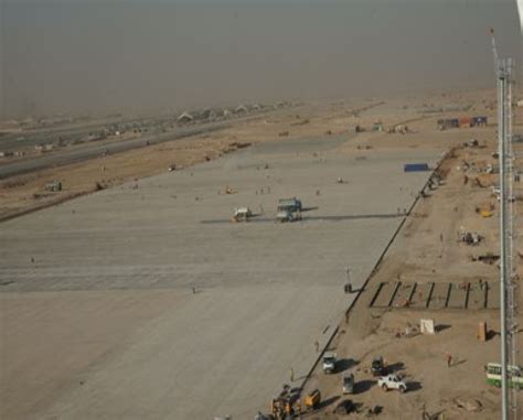 Camp Bastion Runway Project,Camp Bastion Air Base, Afghanistan