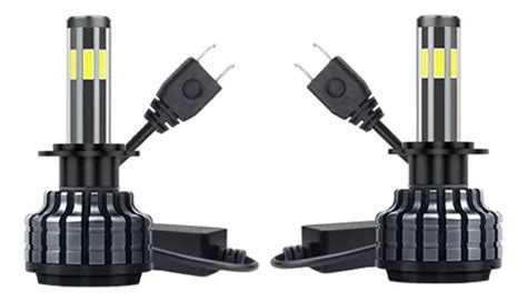 Kit De Faros Led H H Focos Delanteros Luz Alta Y Baja Rayo Meses