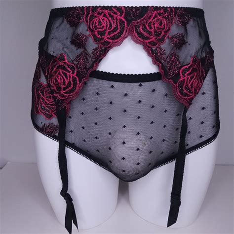 Crossdresser Garter Belt Etsy