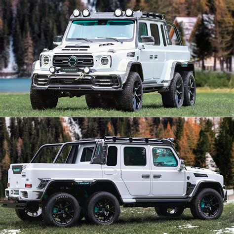 MANSORY Gronos 6x6 Turns The G Wagen Into A Luxurious 6 Wheeled Beast