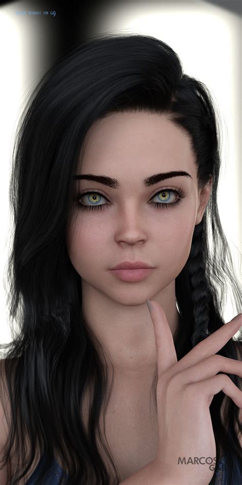 MGAB Margot For Genesis 9 Daz Content By MarcosGAB