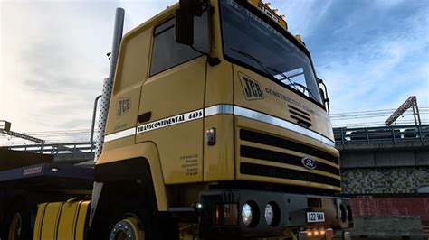 JCB Ford Transcontinental For Euro Truck Simulator 2 TruckyMods