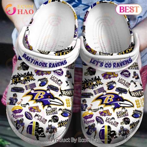 NFL Baltimore Ravens Premium Clogs Ecomhao Store