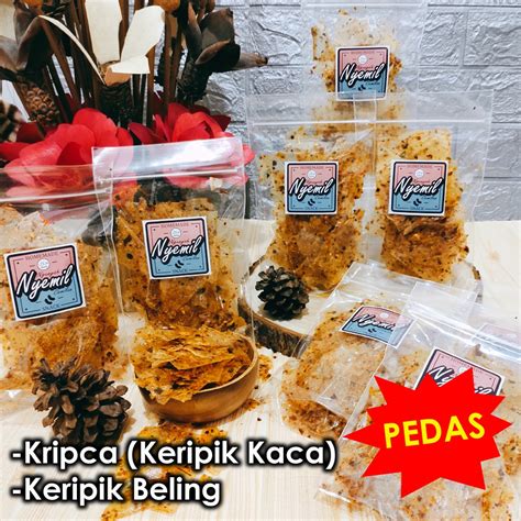 Jual Keripik Kripca Kripik Kaca Kripik Beling Snack Cemilan Renyah Rasa