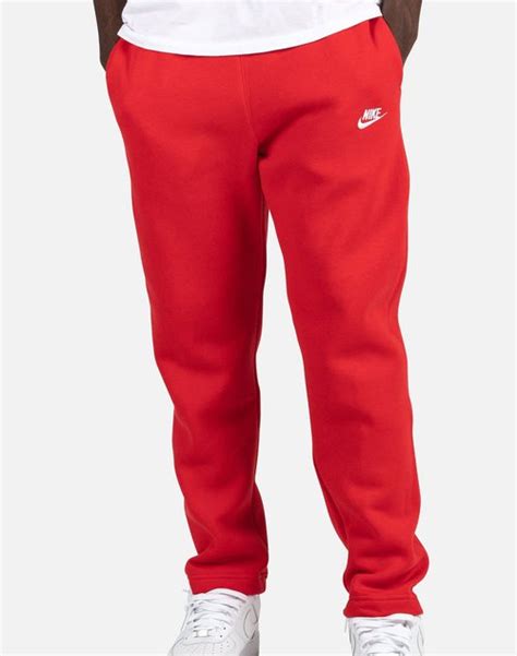 Nike Sportswear Club Fleece Pants University Red University Red White