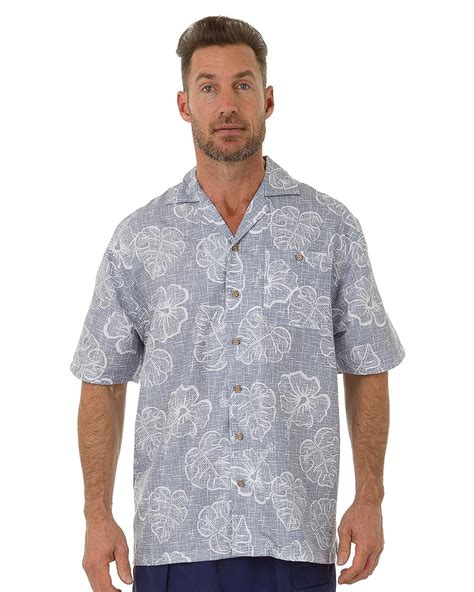 Uzzi Mens Hawaiian Casual Button Down Short Sleeve Beach Surf Aloha