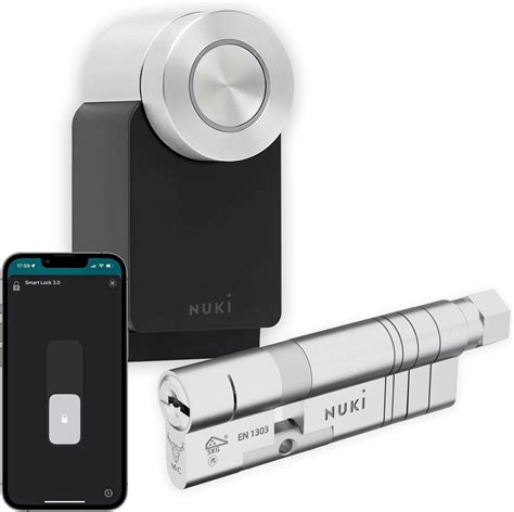 Zestaw Pod Homekit Inteligentny Zamek Nuki Smart Lock Pro Czarny