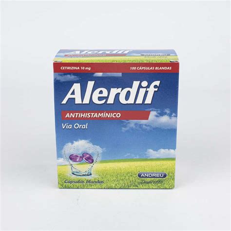 ALERDIF 10 MG CAP BLANDA BLISTERX10 Nefrofarma