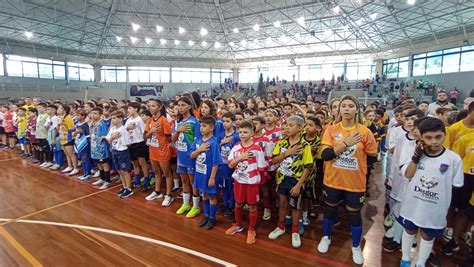 Cerim Nia De Abertura Da Copa Tv Tribuna De Futsal Realizada No