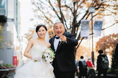 山本圭壱＆西野未姫 結婚式の風景【写真】：中日スポーツ・東京中日スポーツ