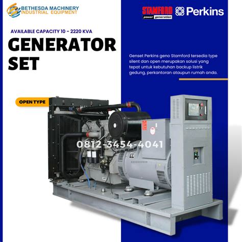 Jual Genset Perkins 20 Kva 30 Kva 45 Kva Generator Stamford Kota