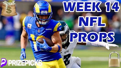 PRIZEPICKS NFL WEEK 14 PICKS SUNDAY SLATE NFL PLAYER PROPS PICKS