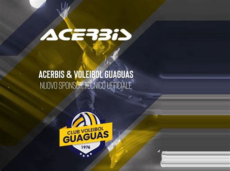 Acerbis Nuovo Sponsor Tecnico Del Club Voleibol Guaguas Bergamonews