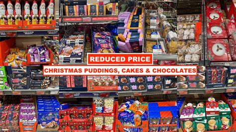 Aldi Reduced Price On Christmas Puddings Cakes Chocolates Dec