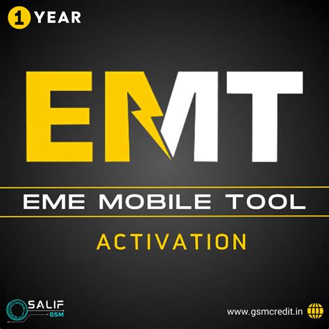 Eme Mobile Tool Emt Activation 1 Year At Rs 3899 In Ranchi Id