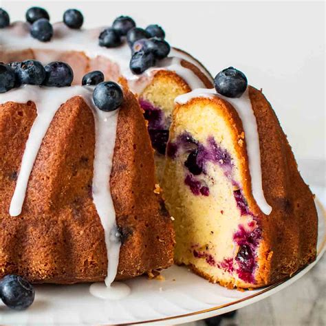 Lemon Blueberry Pound Cake