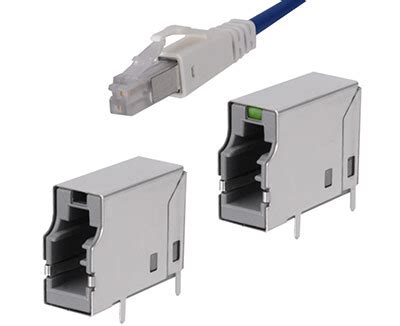 Smart Building Single Pair Ethernet Jacks And Cables For Maximum