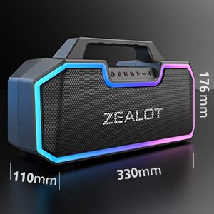 Zealot Cassa Bluetooth Potente W Altoparlante Bluetooth