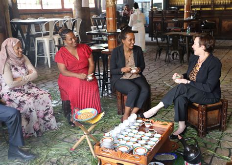 U S Embassy Addis On Twitter Ambassador Jacobson Visited Women Owned Dumerso Coffee To