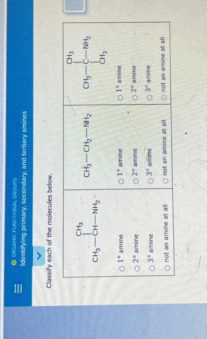 Solved Classify Each Of The Molecules Below Begin Tabu