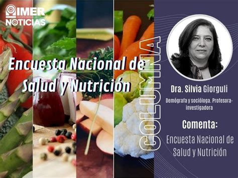 Columna Encuesta Nacional De Salud Y Nutrici N Imer Noticias