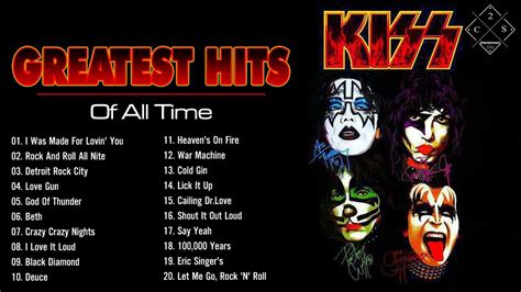 Kiss Greatest Hits Full Album 2021 Best Of Kiss Playlist Youtube