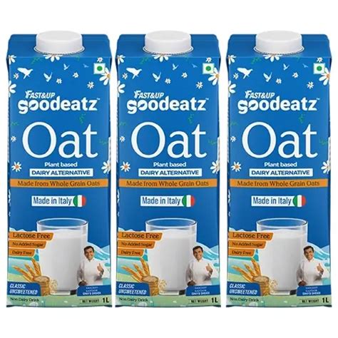 Oat Milk Best Plant Based Oat Milk India Goodeatz