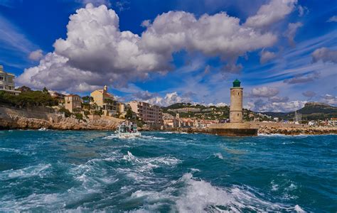 799195 4k Cassis France Coast Houses Marinas Rare Gallery Hd Wallpapers