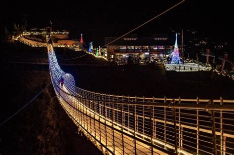 Magic of Winter at Lights Over Gatlinburg at SkyBridge - Explore Tennessee