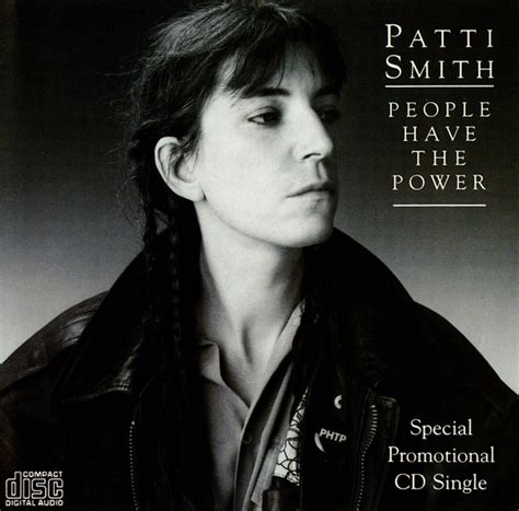 Patti Smith People Have The Power Cd Single Promo 1988