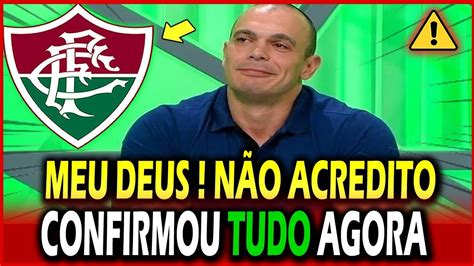 URGENTE ACABOU DE CONFIRMAR A TORCIDA NÃO ESPERAVA ULTIMAS