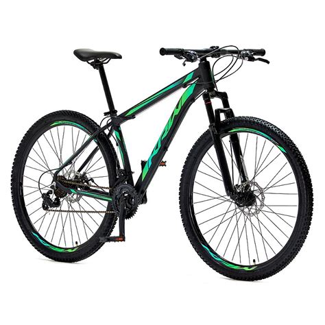 Bicicleta Aro 29 KRW Spotlight Alumínio Shimano TZ 24 Velocidades Freio