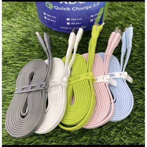 Jual KABEL DATA CABLE CHARGER FAST CHARGING AD COLOUR QUICK CHARGER 3 0