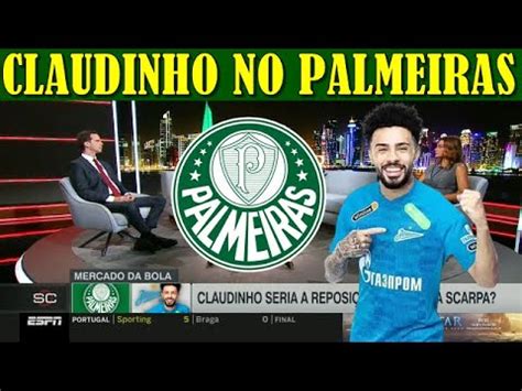 Claudinho No Palmeiras Verd O Negocia Contrata O Do Meia Do Zenit