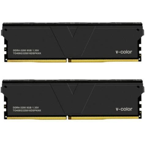 V Color Skywalker Plus DDR4 32GB 2x16GB 3200MHz Black Heatsink